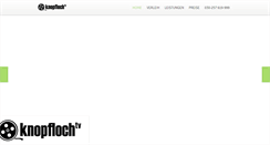 Desktop Screenshot of knopfloch.tv